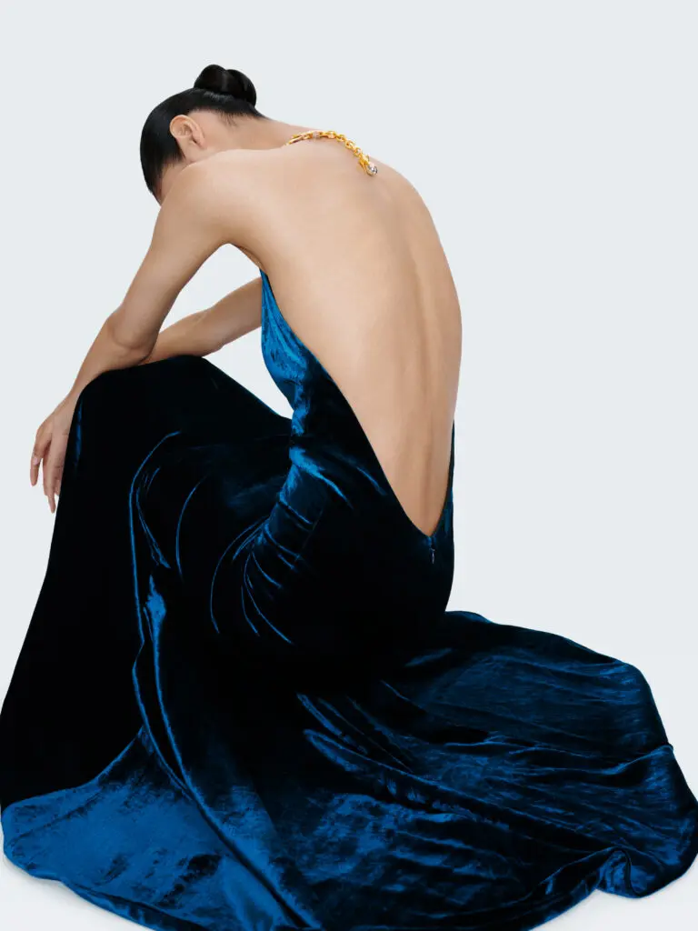 The downtown Dallas Neiman Marcus debuted a collection of Schiaparelli evening gowns. (Courtesy of Schiaparelli)
