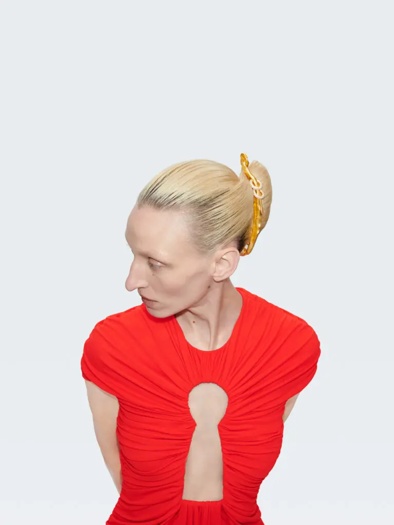 The keyhole is a signature code of the house of Schiaparelli. (Courtesy of Schiaparelli)