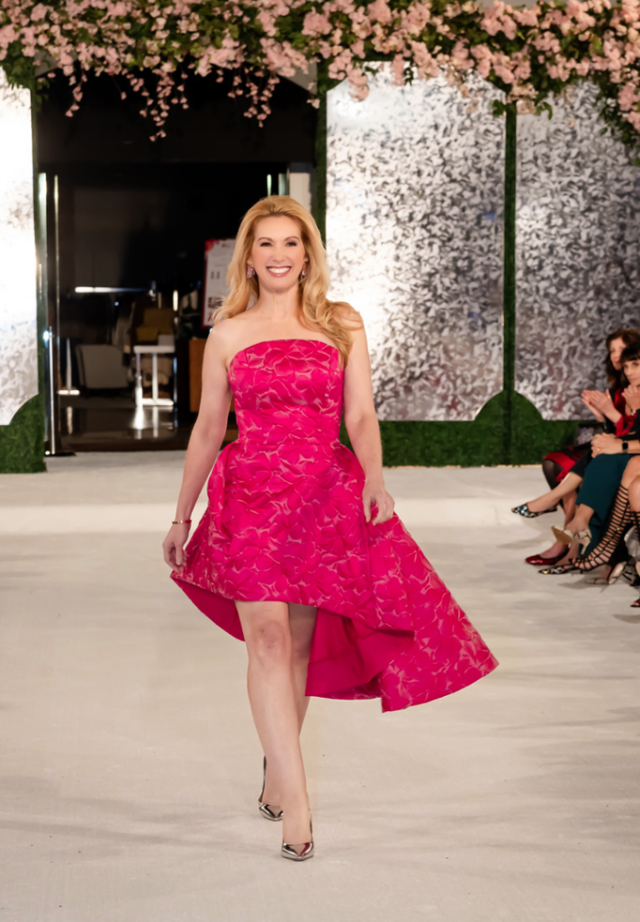 Celebrity model Victoria Fernandez  t the Elizabeth Anthony  annual fashion evening benefiting the American Heart Association (Photo by Christina Griffin)