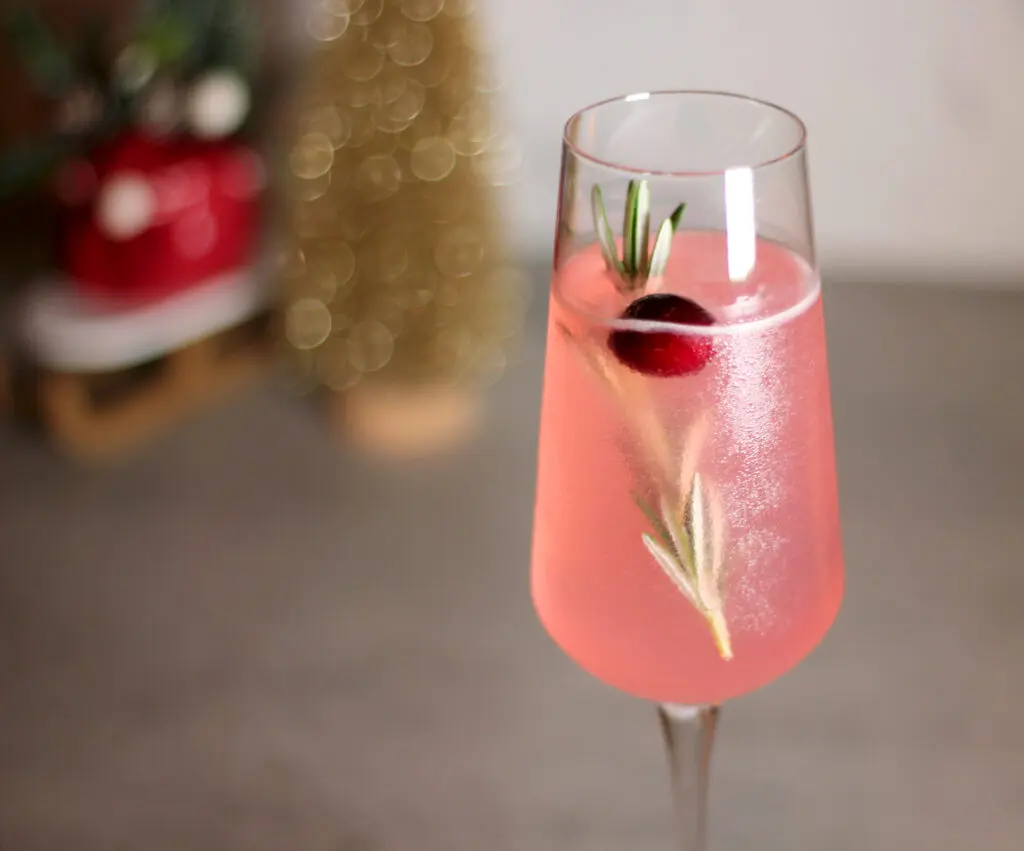 Indulge in Zanti's Cranberry Bliss holiday cocktail while giving back to YES to YOUTH charity with every order. (Photo courtesy Zanti)