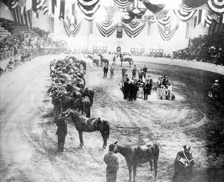Built in 1908, the Cowtown Coliseum was the first indoor rodeo arena in the U.S. and continues to host rodeo events today. (Courtesy)