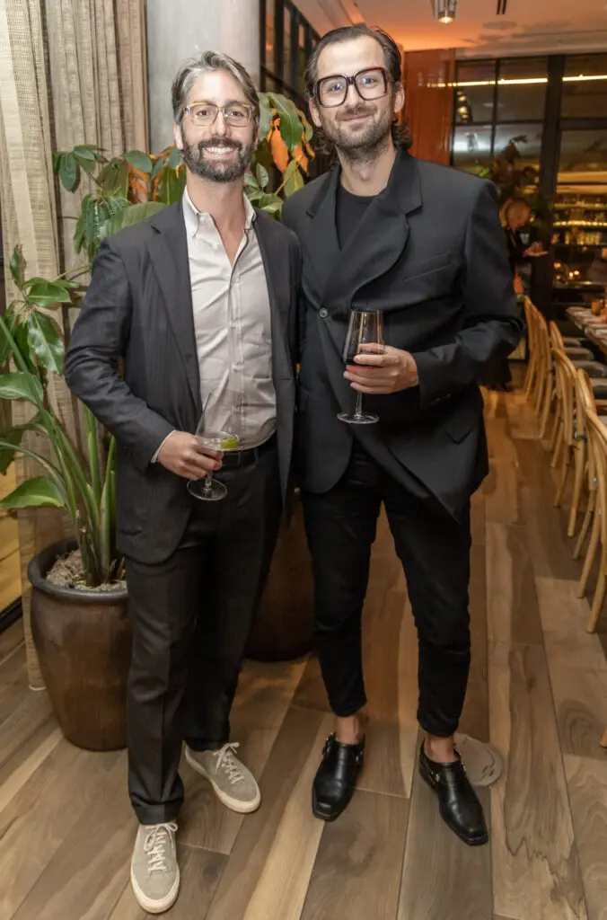Andrew Uihlein, Peter Touma at Mirador Dinner