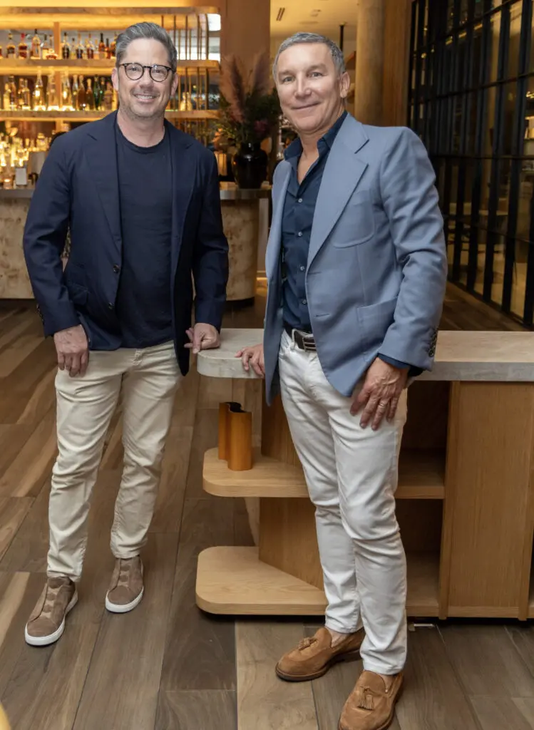 Chad Dorsey, Gonzalo Bueno at Mirador Dinner