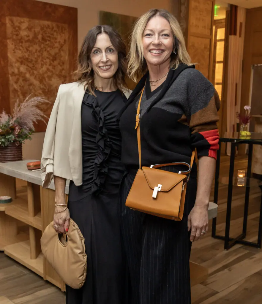 Joslyn Taylor, Jeny Bania at Mirador Dinner