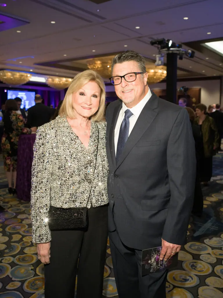 Annie & Mitch Testa at the Seven Acres gala. (Photo by Daniel Ortiz)