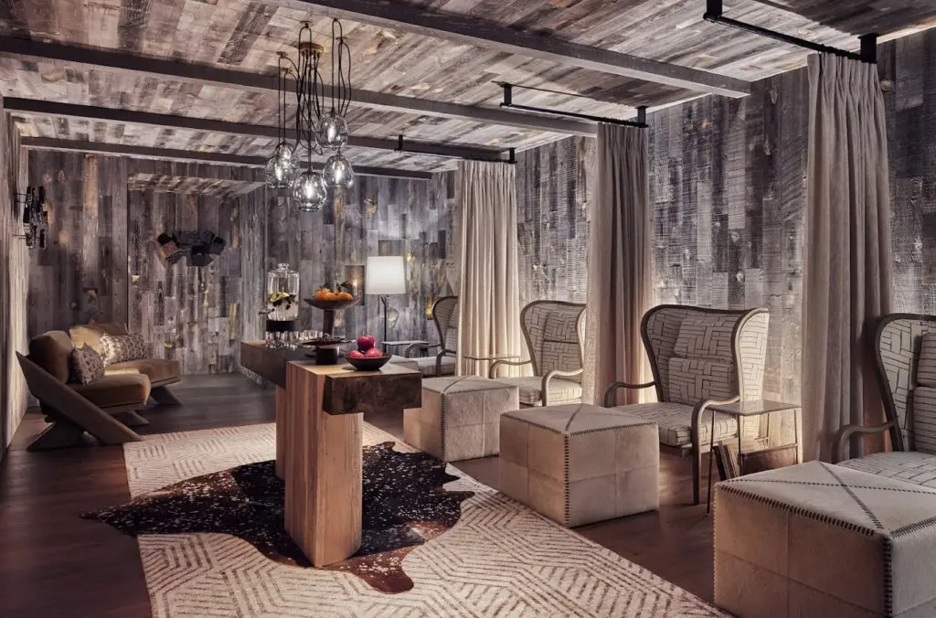 Bowie House's Ash Spa takes inspiration from Texas barns. (Courtesy)