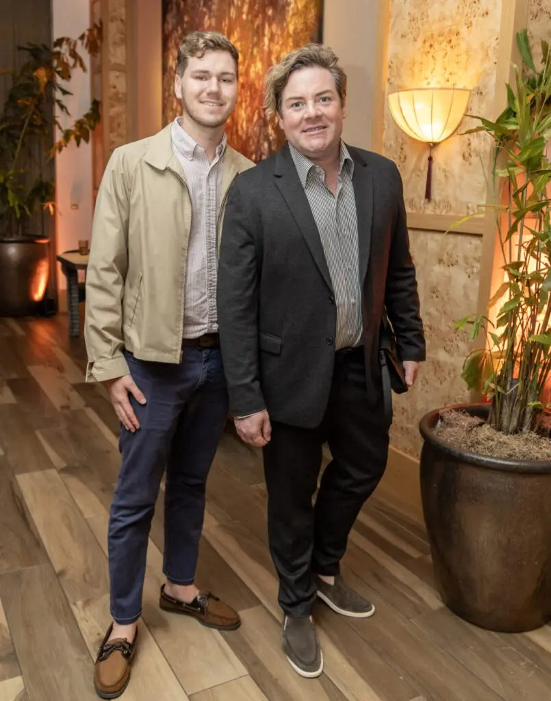 Calvin Miller, Jonathan Savage at Mirador Dinner