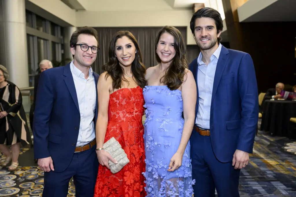 Henry Freedman, Arin Hart, Ilana Hart, Dave Hart at JFS LiVE! 2024: Songs in the Key of JFS  (Photo by Mark Katz, Jeff Fitlow, Michelle West)