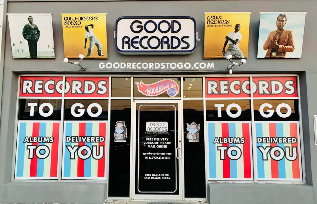 The best vinyl store in Dallas, Good Records is located on Garland Road and regularly hosts listening parties and in-store concerts. 