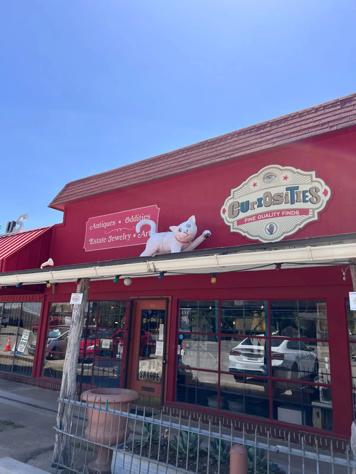 One of the best vintage stores in Dallas, Curiosities is a must-visit during your journey down Garland Road. (Photo by Melissa Smrekar)