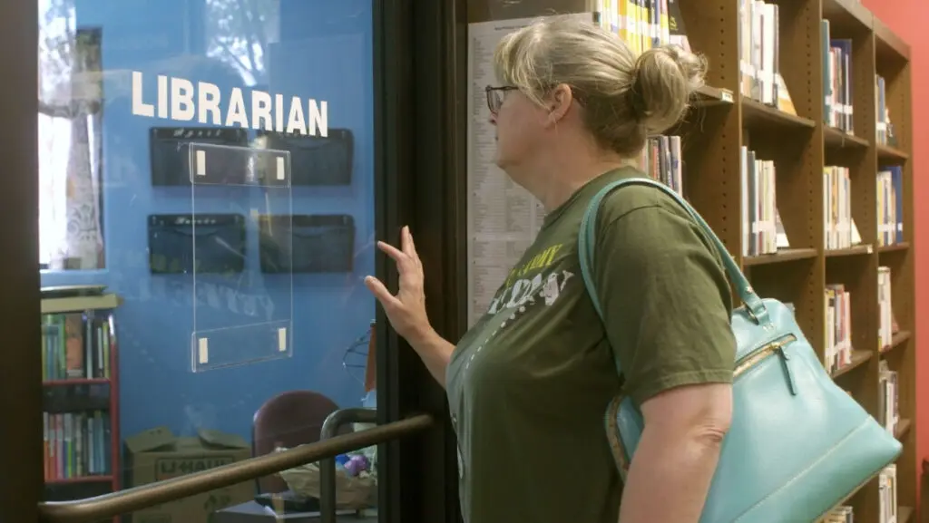 A still from “the Librarians”Kim A. Snyder, an official selection of the 2025 Sundance Film Festival (photo courtesy of Sundance Institute.)
