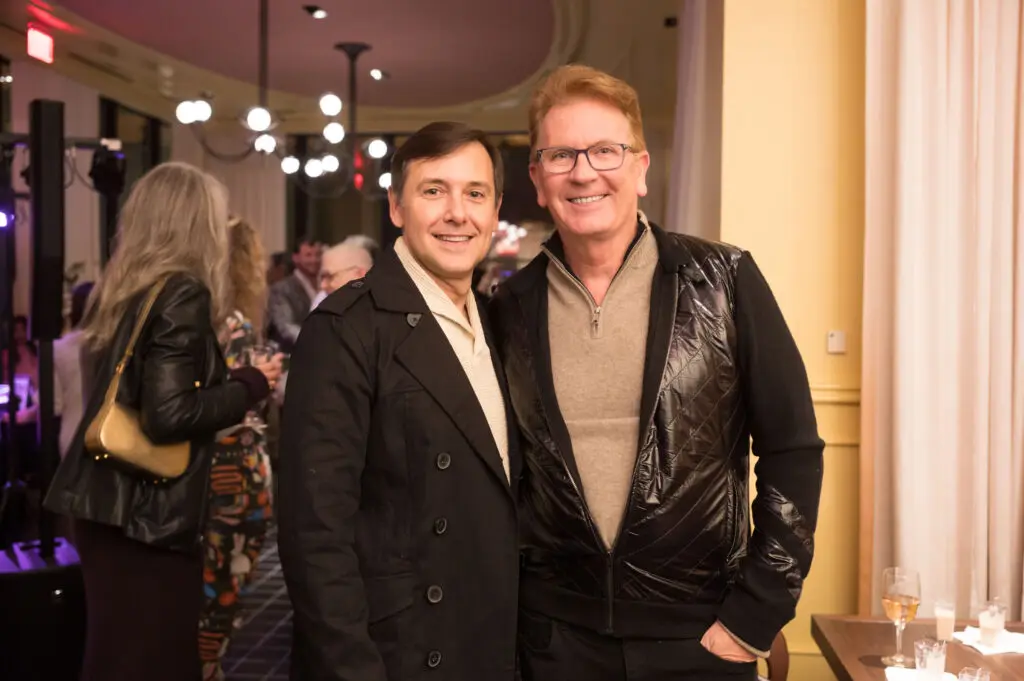 Kevin Gilliard & Frank Billingsley at the grand opening of Hotel Saint Augustine and Perseid restaurant (Photo by Daniel Ortiz)