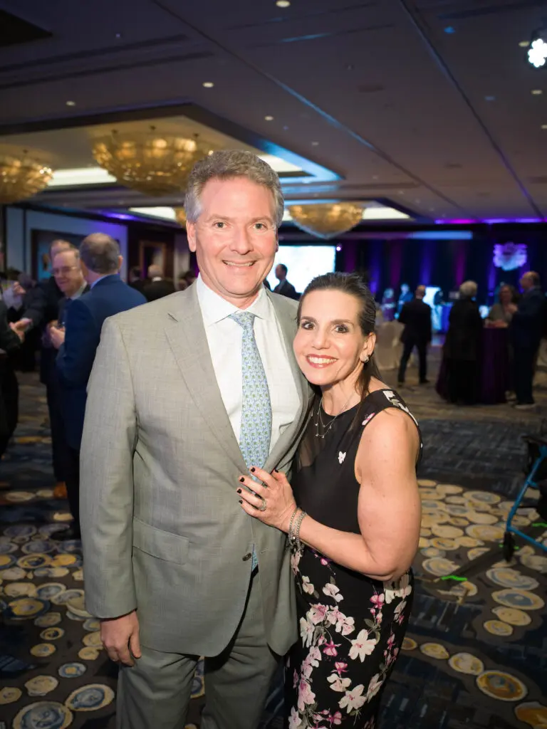 Kevin & Francyne Jacobs at the Seven Acres gala. (Photo by Daniel Ortiz)