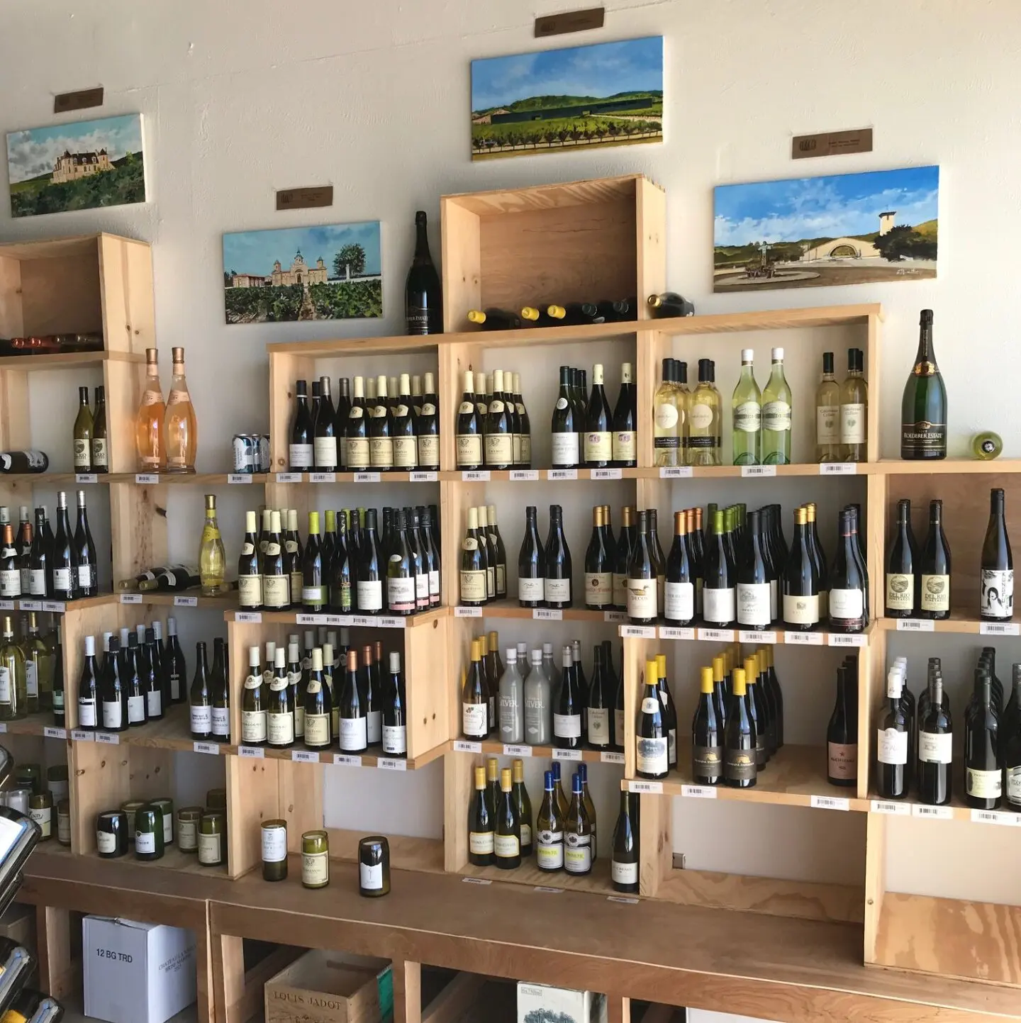 Le Caveau Vinotheque is a small shop near White Rock Lake that specializes in making wine recommendations to pair with your meal.