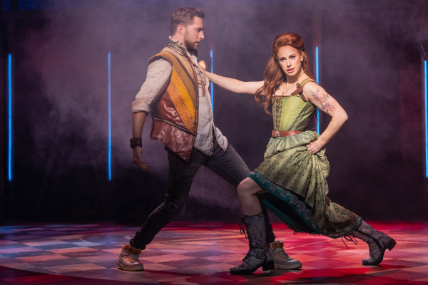 The jukebox musical "& Juliet," which features songs written by Swedish pop mastermind Max Martin, comes to the Music Hall at Fair Park from January 28 - February 9. (Photo by Matthew Murphy)