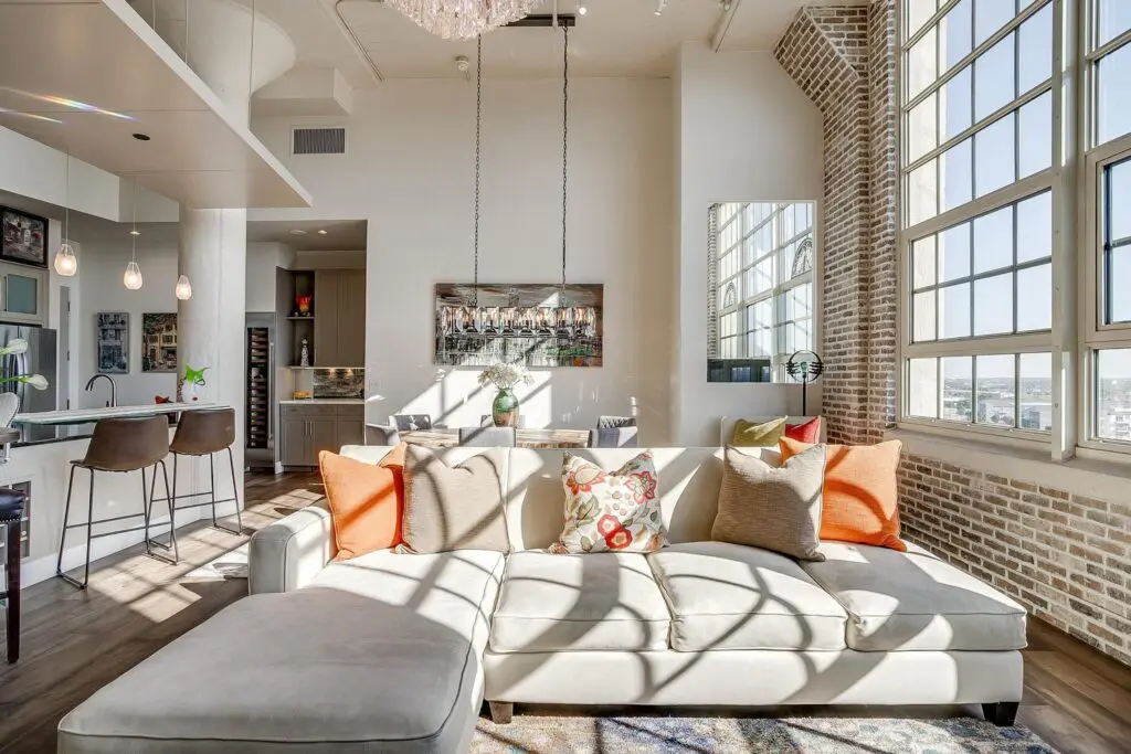 This lavish condo at 2600 W 7th Street 
offers a private elevator to deeded, climate-controlled parking, and luxury features. (Courtesy)