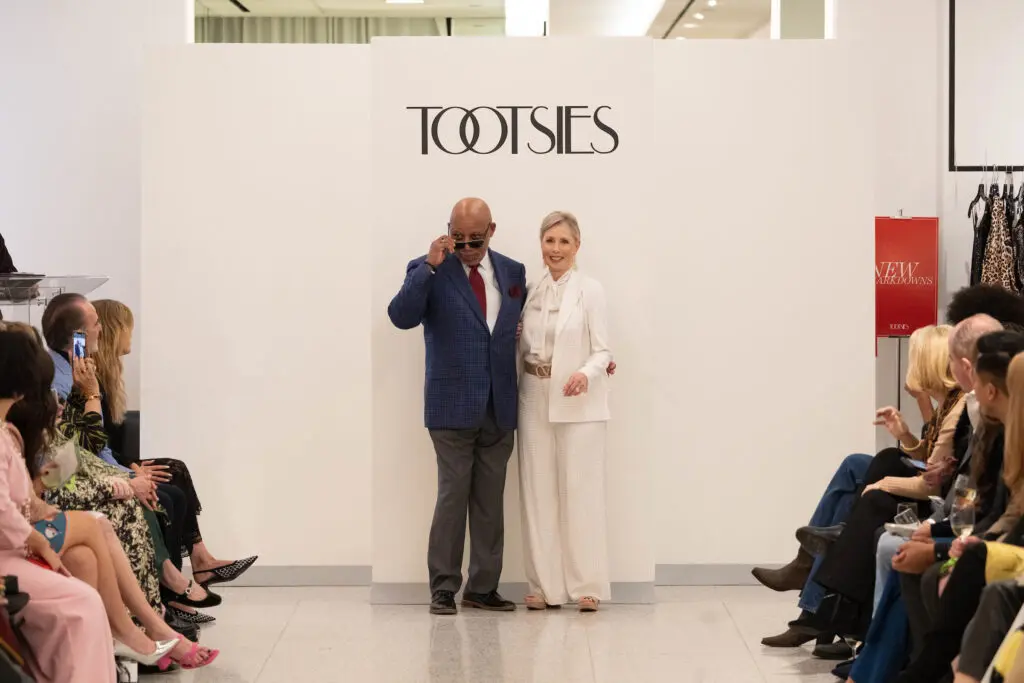 Oliver Stevenson, Mary Lou Pringle at Homemade Hopes' Cooking Up Style fundraiser. (Photo by Daniel Ortiz)
