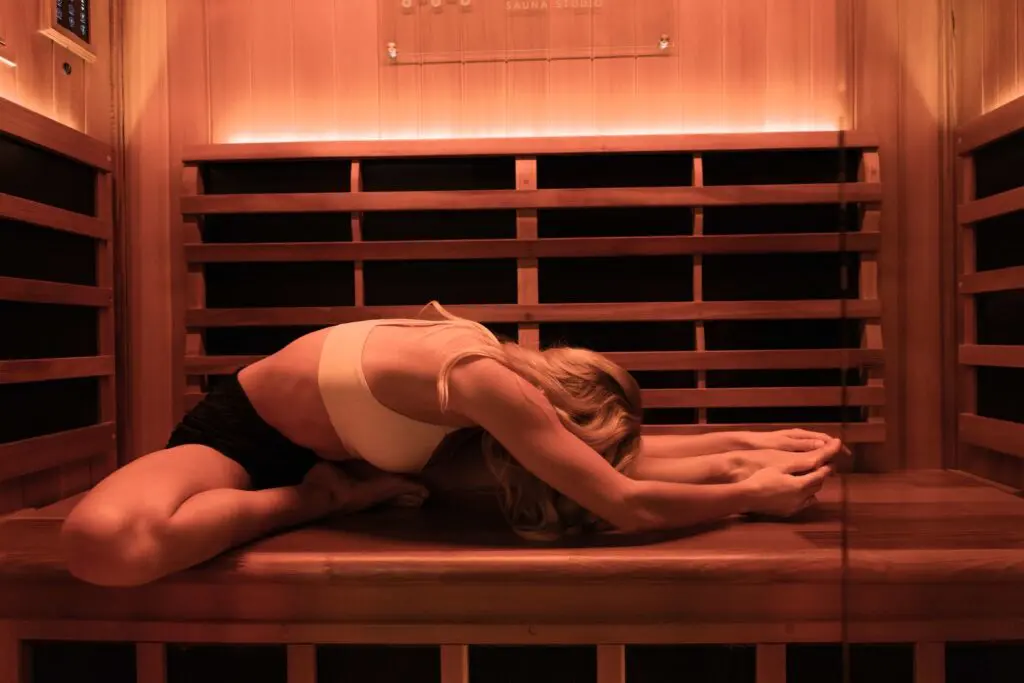 Private saunas give you time to not only sweat, but destress in solitude. (Courtesy) 