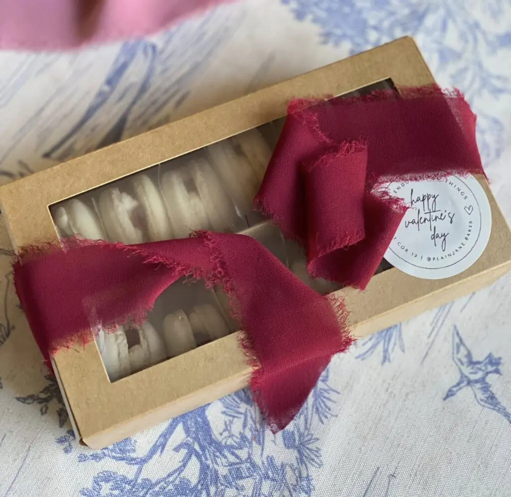 Plain Jane Bakes delights Keller and Fort Worth with its organic sourdough bread, scones, and sweets. Don’t miss Valentine’s Day pre-orders, featuring fan-favorite Lingonberry Vanilla Macarons. (Courtesy)
