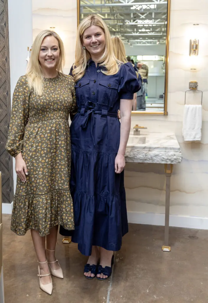 Sarah Landry, Charlotte Carr at Sherle Wagner