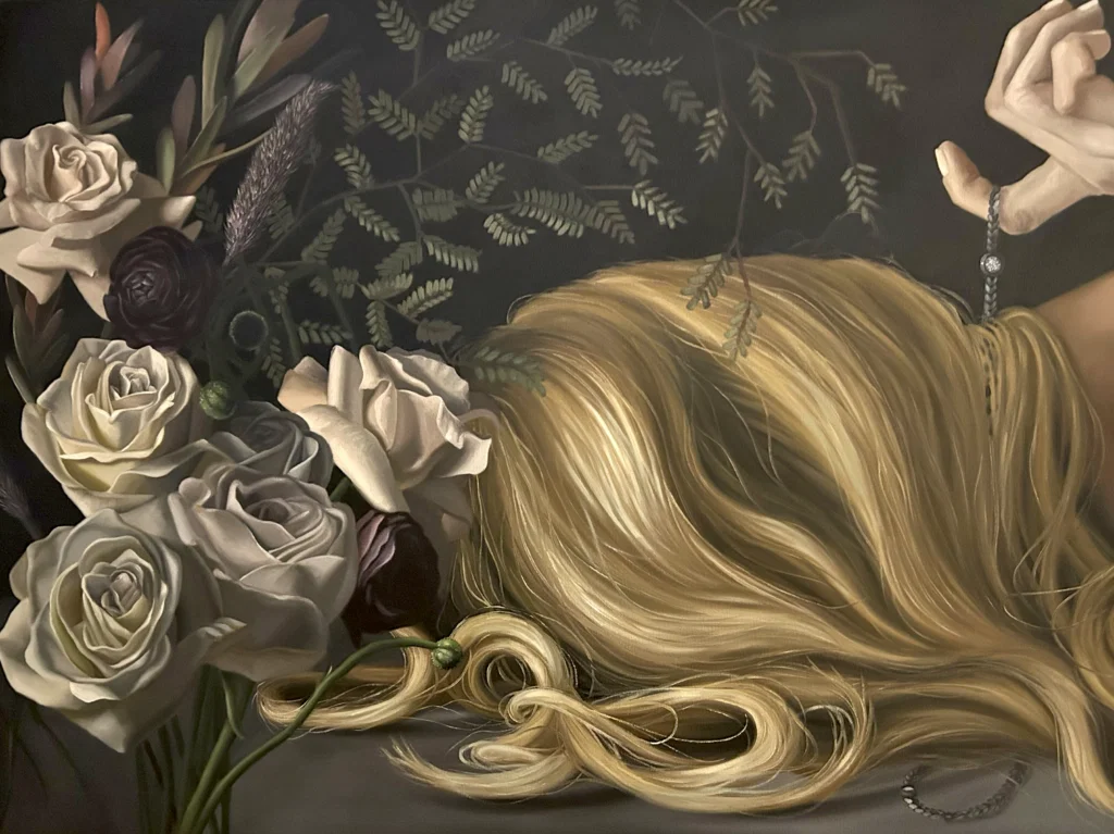 Kelli Vance's "The Awakening," 2024, at Cris Worley Fine Arts 