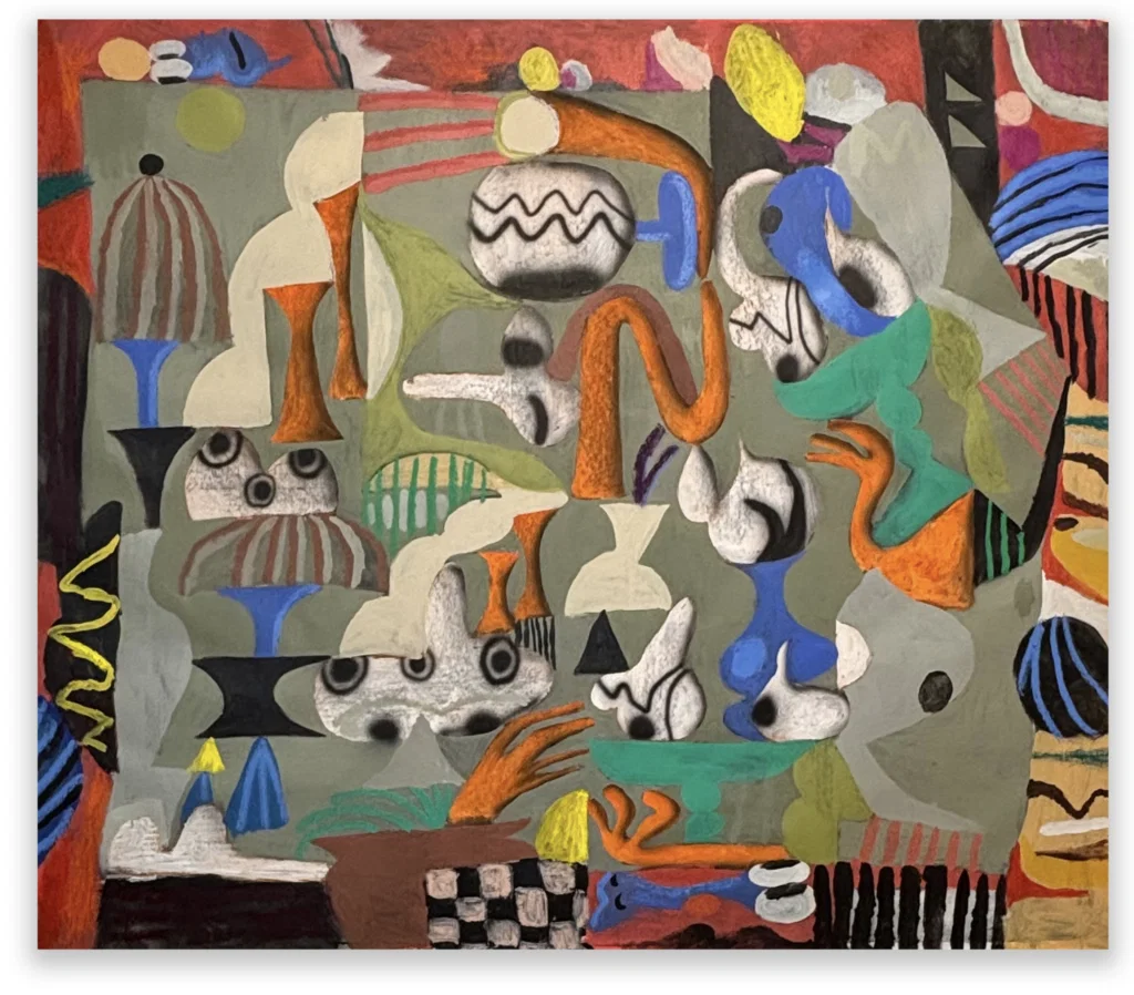 Jozsef Csato's "Untitled," 2025, at Galleri Urbane 