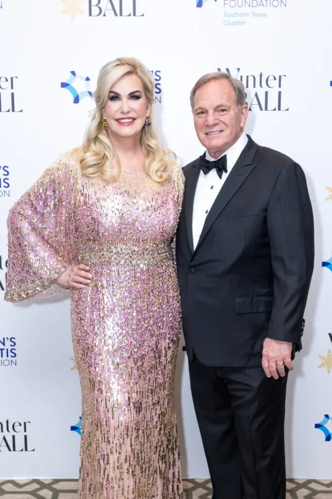 Stephanie von Stein Schusterman & Dr. Mark Schusterman at the 2025 Women of Distinction gala (Photo by Jacob Powers)