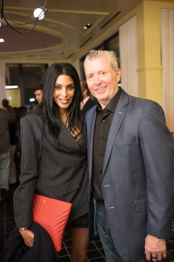 Ursaline Hamilton, David Coolidge at the grand opening of Hotel Saint Augustine and Perseid restaurant (Photo by Daniel Ortiz)