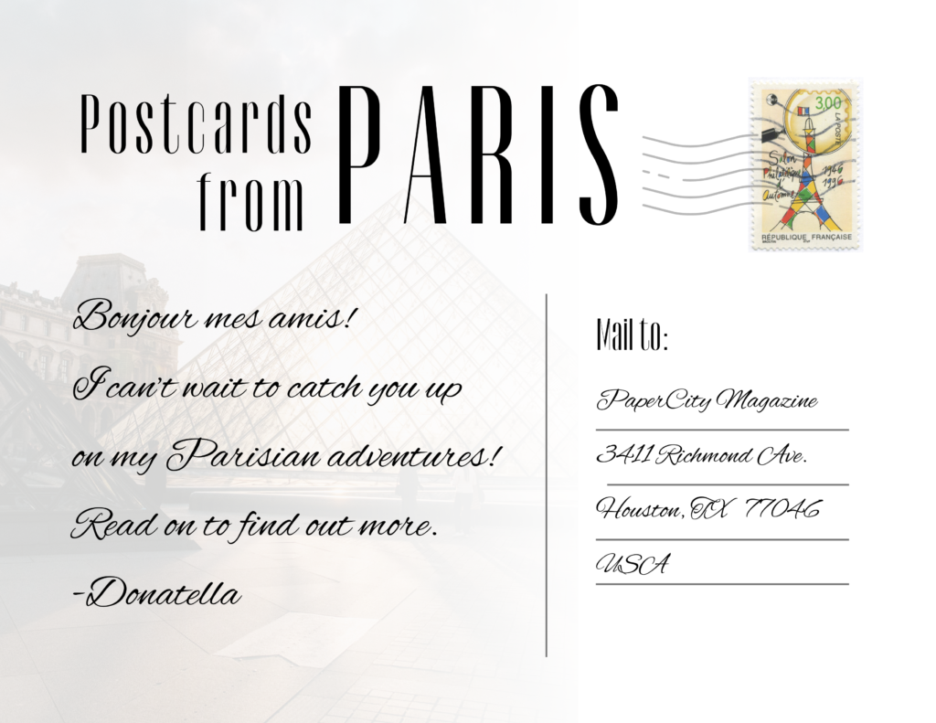 Postcards from Paris