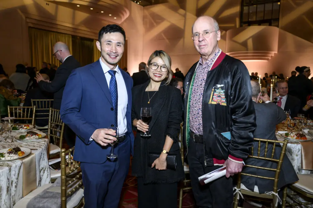 Yuichi Watanabe, Uny Watanabe, John Caird at Houston Grand Opera's Concert of Arias (Photo by Michelle Watson, CatchlightGroup.com)
