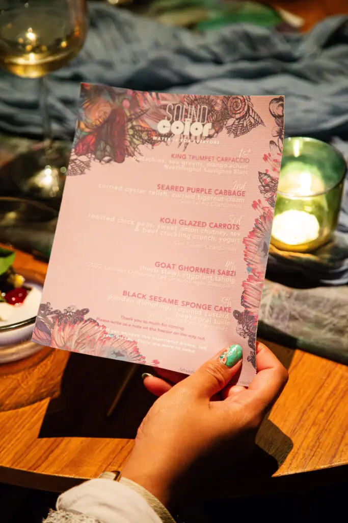 Chef Dawn Burrell curated the menu for Sound and Color: Water is for Everyone  (Photo by William Issac)