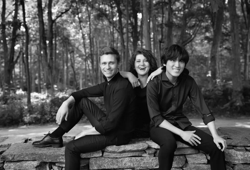 2022 medalists from left to right: Dmytro Choni, Anna Geniushene, Yunchan Lim. (Courtesy)