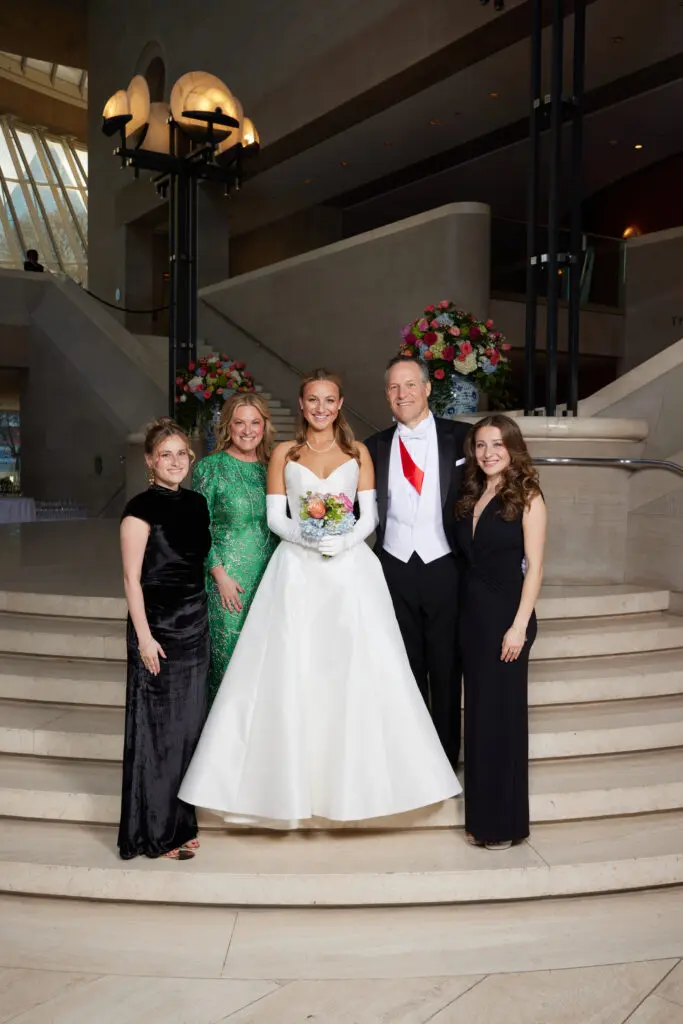 Julia, Dawne, Ava, Patrick, and Celia Tribolet. (Photo by Gittings)
