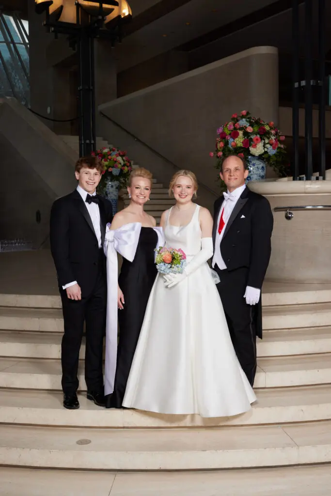 William, Cynthia, Annabel, and William Everitt, Sr. (Photo by Gittings)