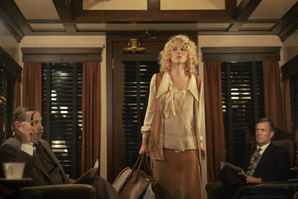 Julia Schlaepfer as Alexandra in season 2, episode 4 of "1923." (Photo by Lo Smith/Paramount+)