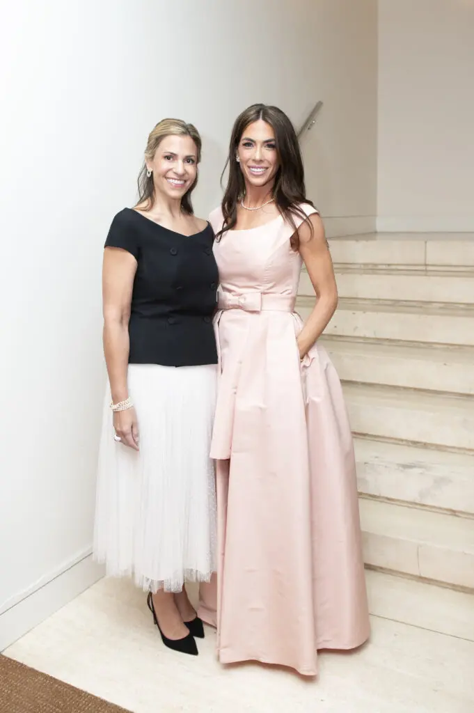 2025 St. Valentine's Day Luncheon & Fashion Show co-chairs Courtney Petit and Caitlin Wilson (Photo by Tamytha Cameron)