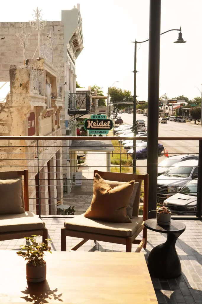 The Albert Hotel is a sparkling new luxury gem along Fredericksburg's Main Street, luring a new set of travelers to the storied Hill Country haven.