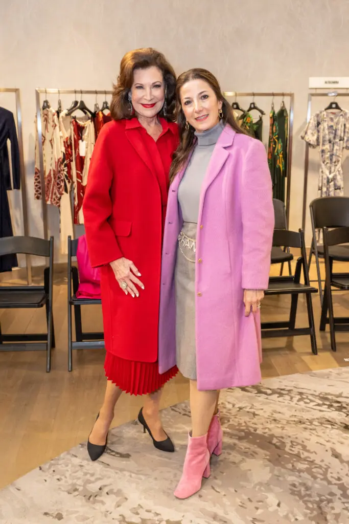 Betty Hrncir, Saula Valente at the 2025 Sweethearts Tea (Photo by Jacob Power)