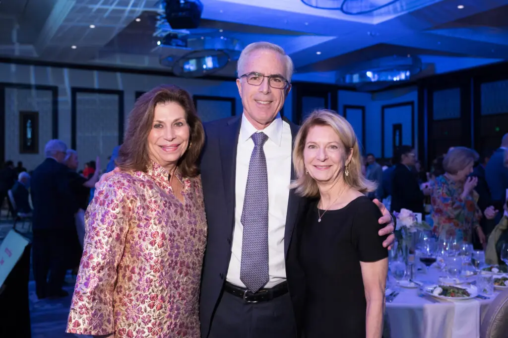 Cathy Brock, Karl & Ann Stern at Bo's Place 'Hearts of Hope' evening (Photo by Daniel Ortiz)