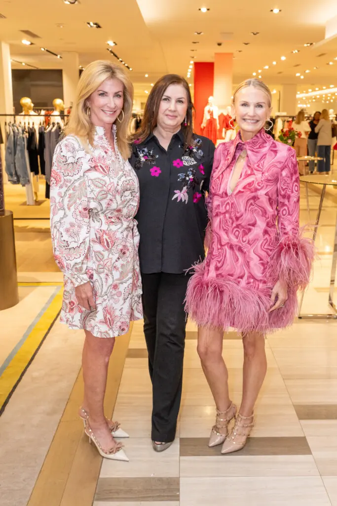 Kim Moody, Sylvia Forsythe, Cindy Bendy at the 2025 Sweethearts Tea (Photo by Jacob Power)