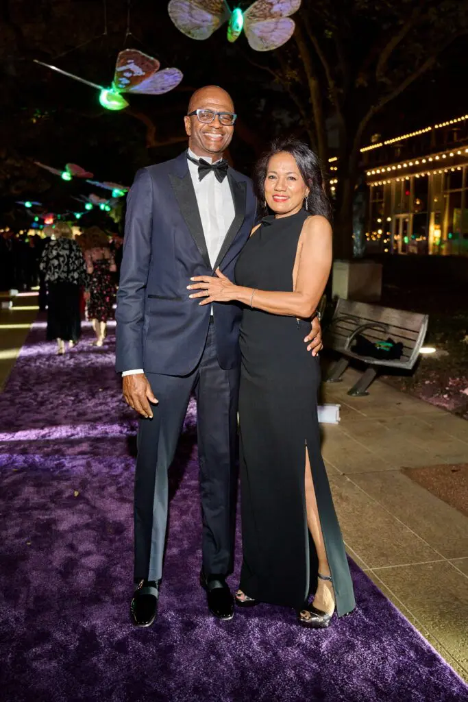 Curtis Flowers & Andrea Ashford at the Discovery Green Gala (Photo by Fulton Davenport)