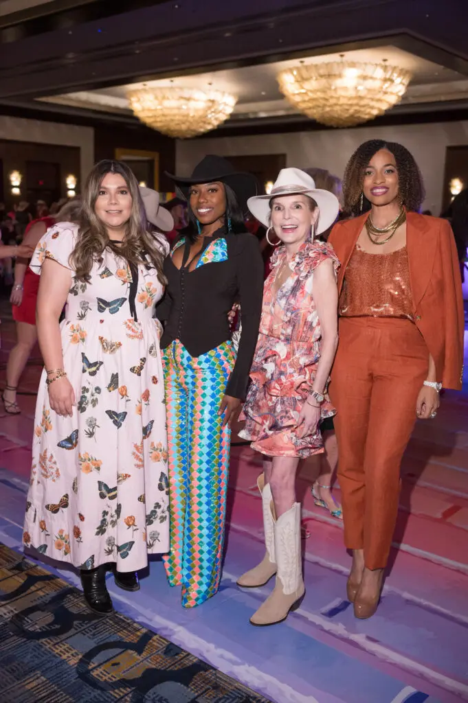 Daniella Hernandez, Felicia Stone, Kristen Cannon, Candice Young at the 2th anniversary Trailblazers luncheon. (Photo by Daniel Ortiz)