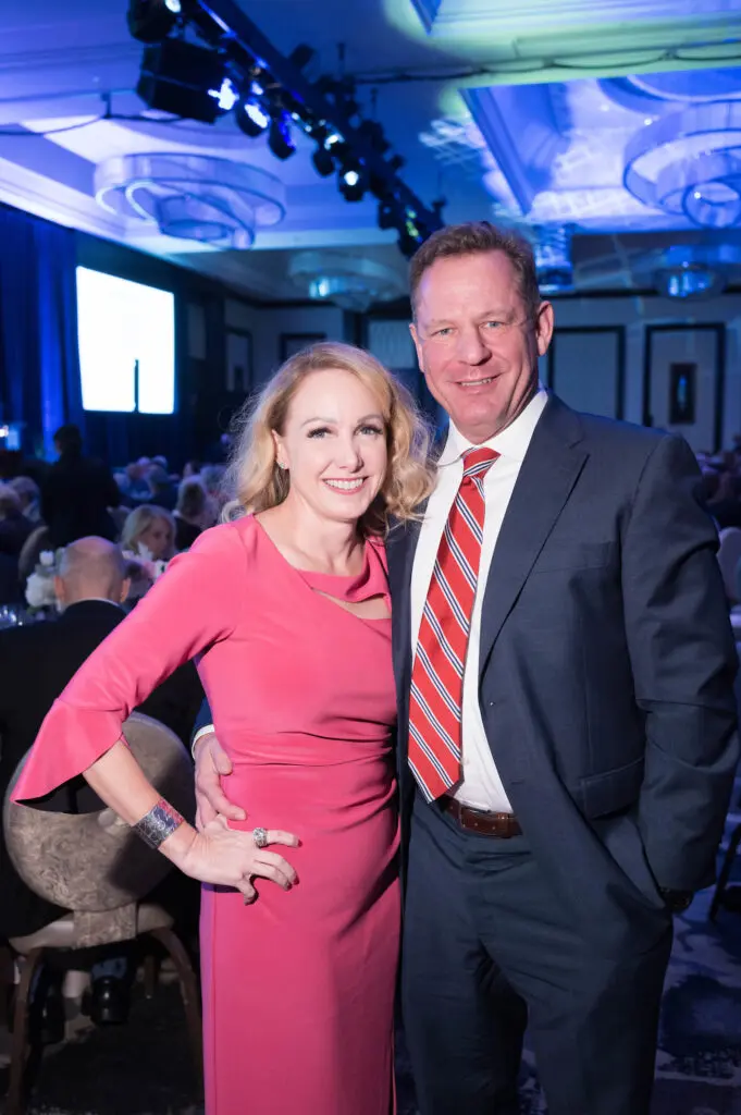 Debbie Leder and Bruce Orr at Bo's Place 'Hearts of Hope' evening (Photo by Daniel Ortiz)