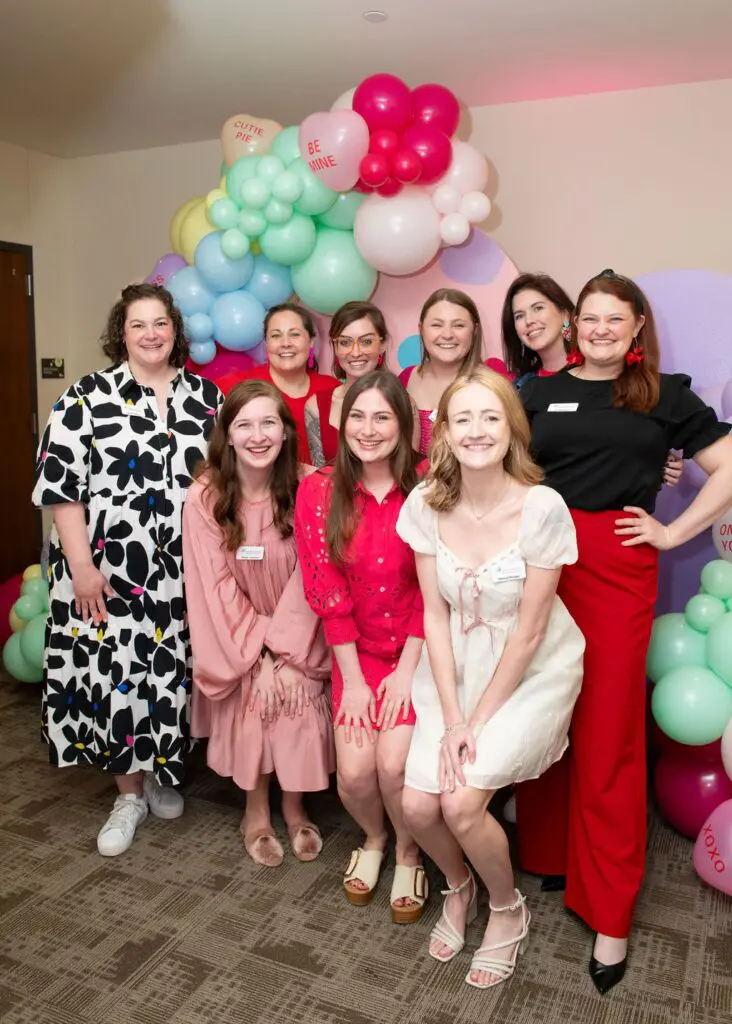 Emily Guthrie, Katie Sperry, Stephanie Horne, Melinda Thompson, Faith Williamson, Liz Robertson, Allison Gaughan, Katherine Overstreet, Hannah Monger (Photo by Tamytha Cameron)