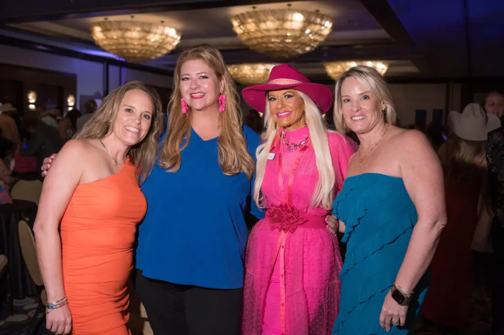 Erin Jackson, Katie Clapp, Autumn Jackson, Stacee Howse at the 25th annual Trailblazers luncheon. (Photo by Daniel Ortiz)