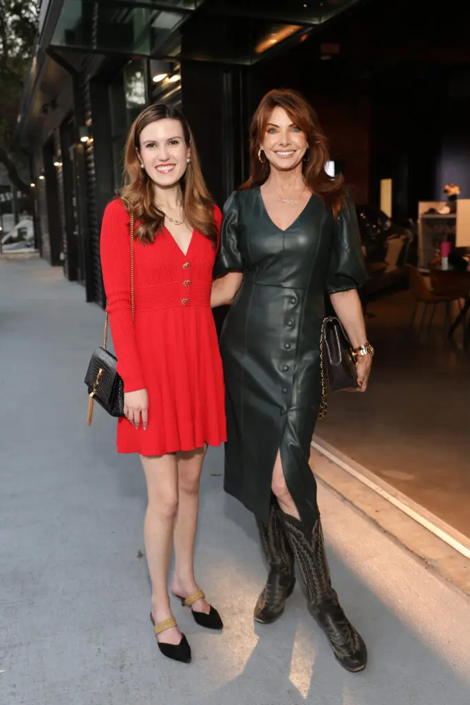 Heather Almond, Marla Hurley at the Salvation Army Auxiliary 'Reflections on Style' launch event (Photo by Priscilla Dickson)