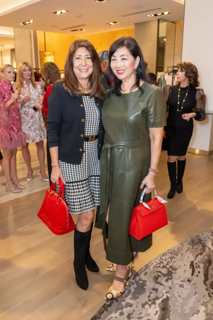 Heidi Rockecharlie, Dr. Alice Mapo Brams at the 2025 Sweethearts Tea (Photo by Jacob Power)