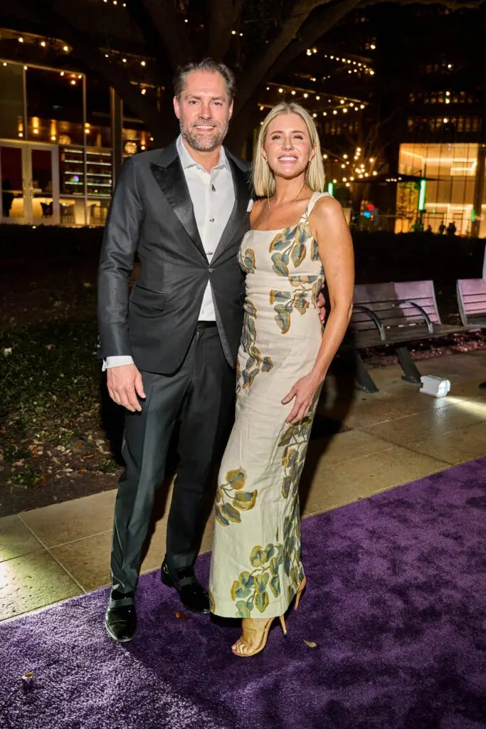 Jay & Allie Fields at the Discovery Green Gala (Photo by Fulton Davenport)