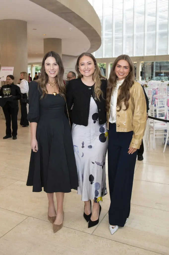 Kate Leyendecker, Caroline Ross, and Taylor Burnett (Photo by Tamytha Cameron)