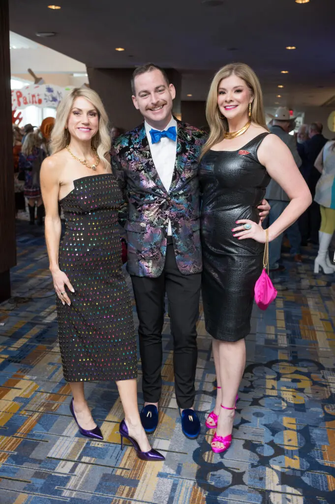 Kirby Lodholz, Chris Stafford, Angela Hernandez at the 25th anniversary Trailblazers luncheon. (Photo by Daniel Ortiz)